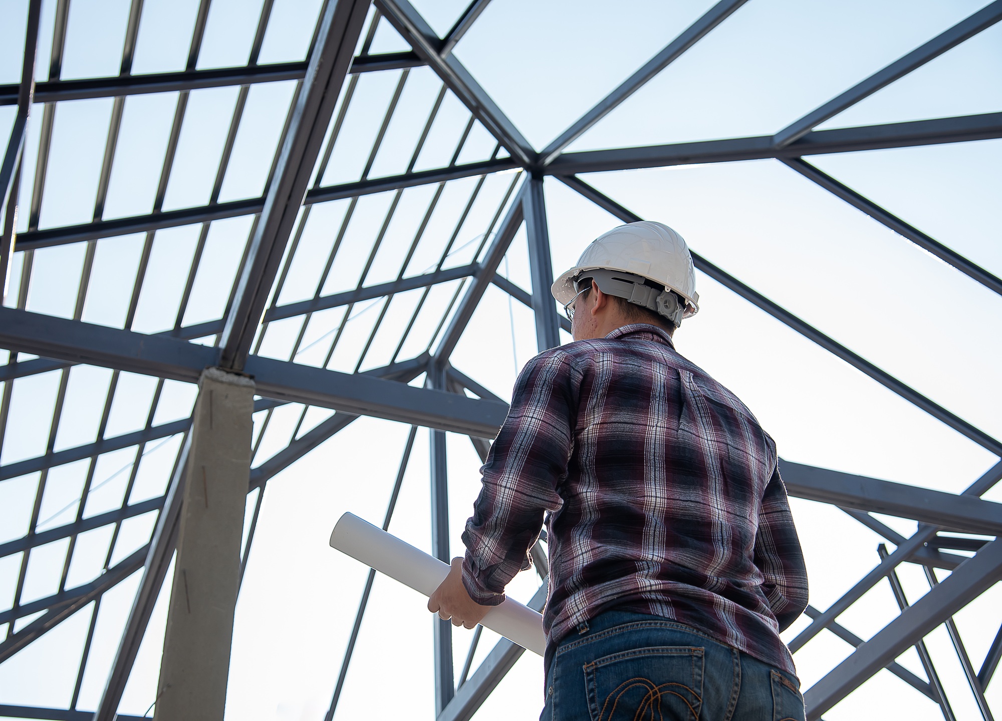 Engineers plan construction of house for strength